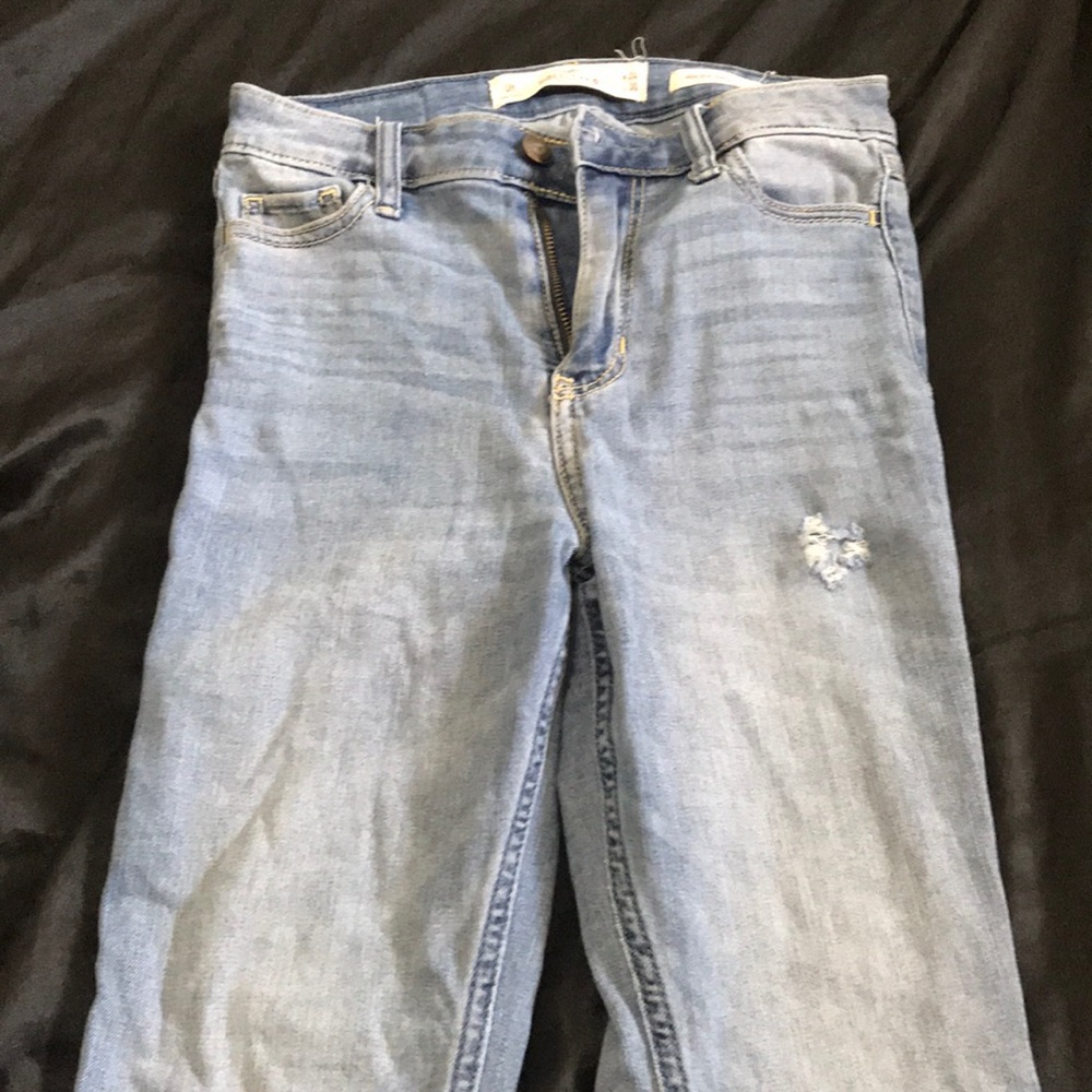 Hollister high rise super skinny jeans